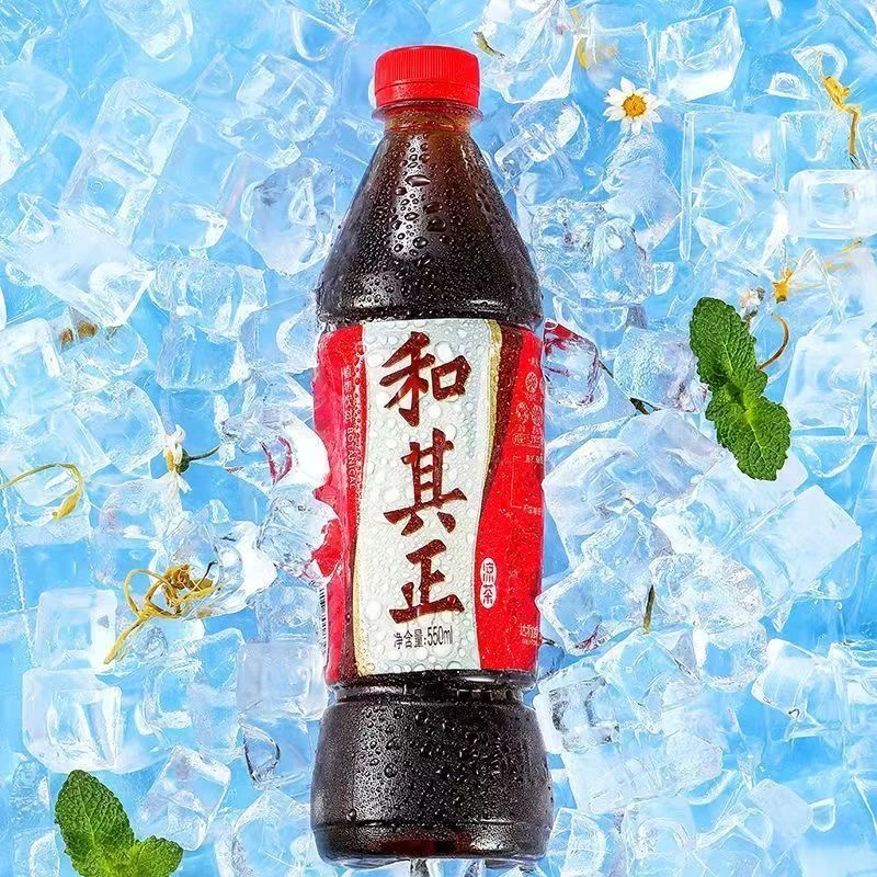 和/其/正凉茶500ml瓶装草本植物饮料整箱办公室下午茶饮品