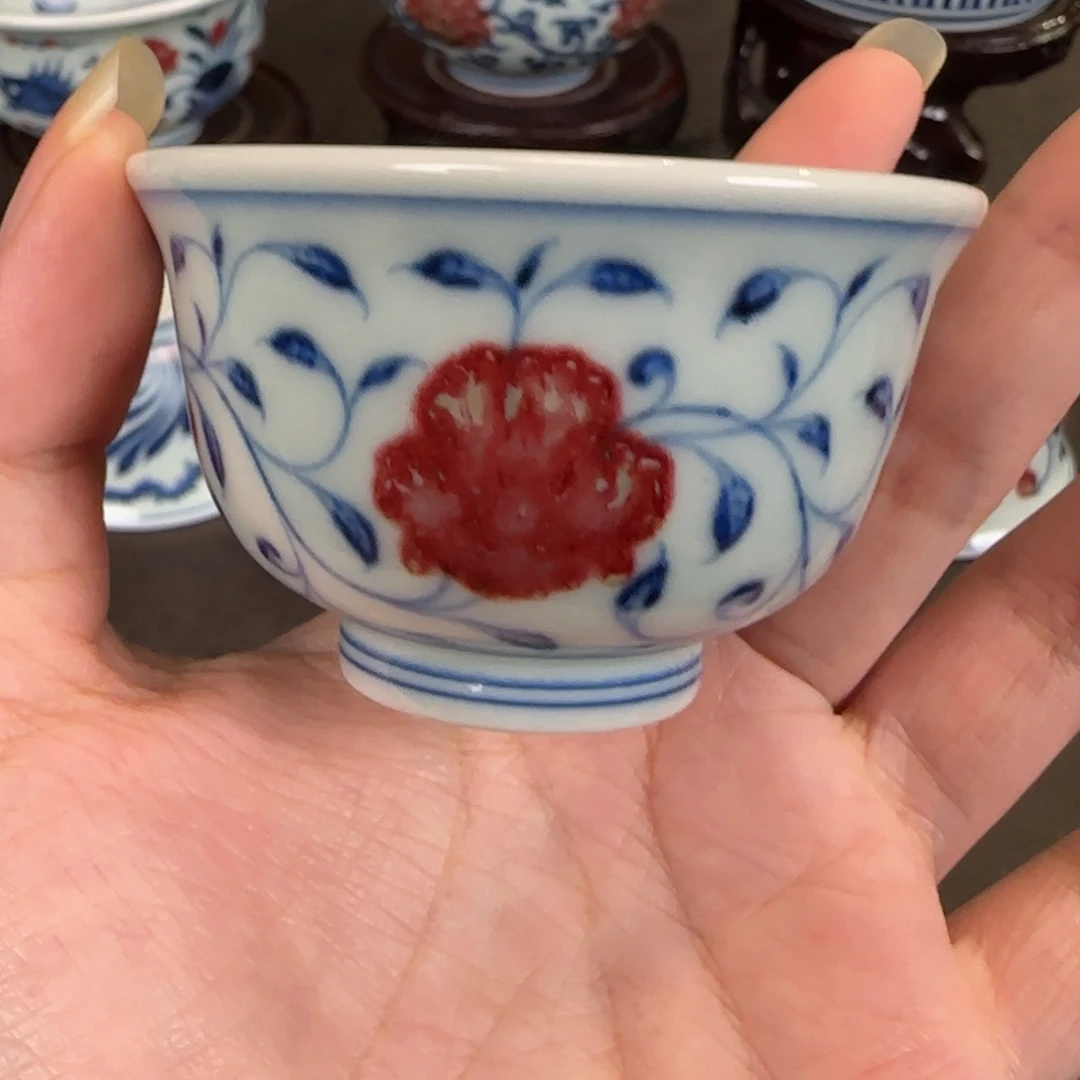 和然窑迷你小压釉里红