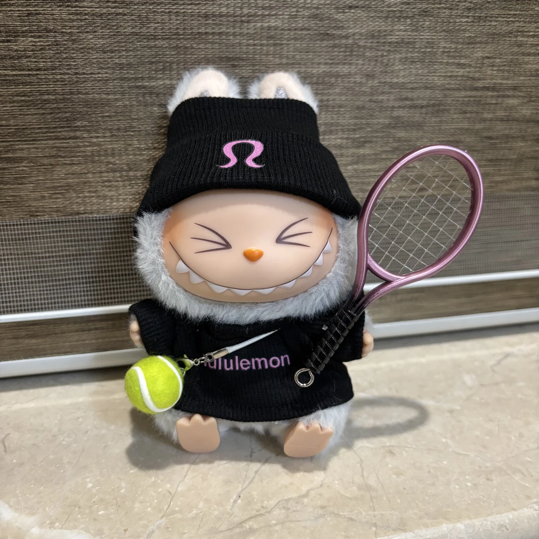 labubu一二三代坐坐派对的娃衣套装