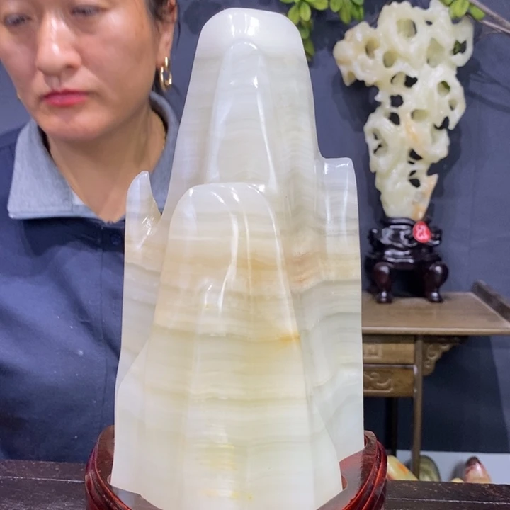 石材精品古青石摆件