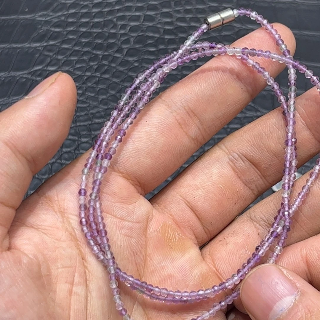 未镶嵌手链水晶多包紫水晶