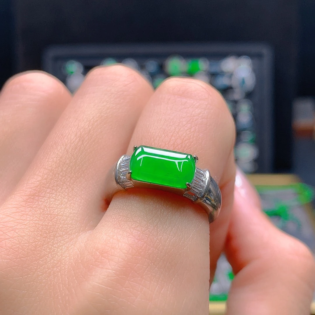 未镶嵌戒指翡翠天然翡翠