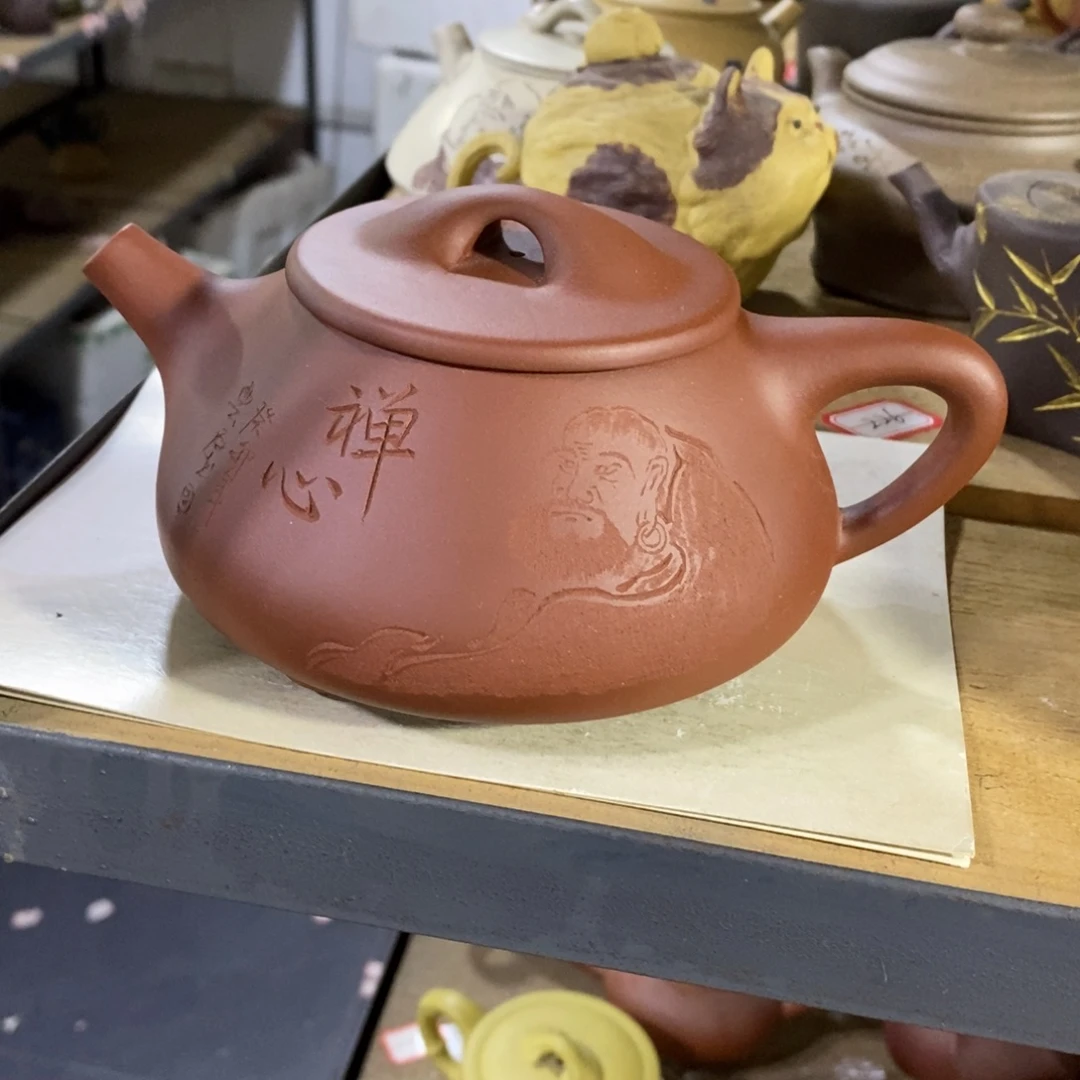 紫砂茶壶原矿手工80