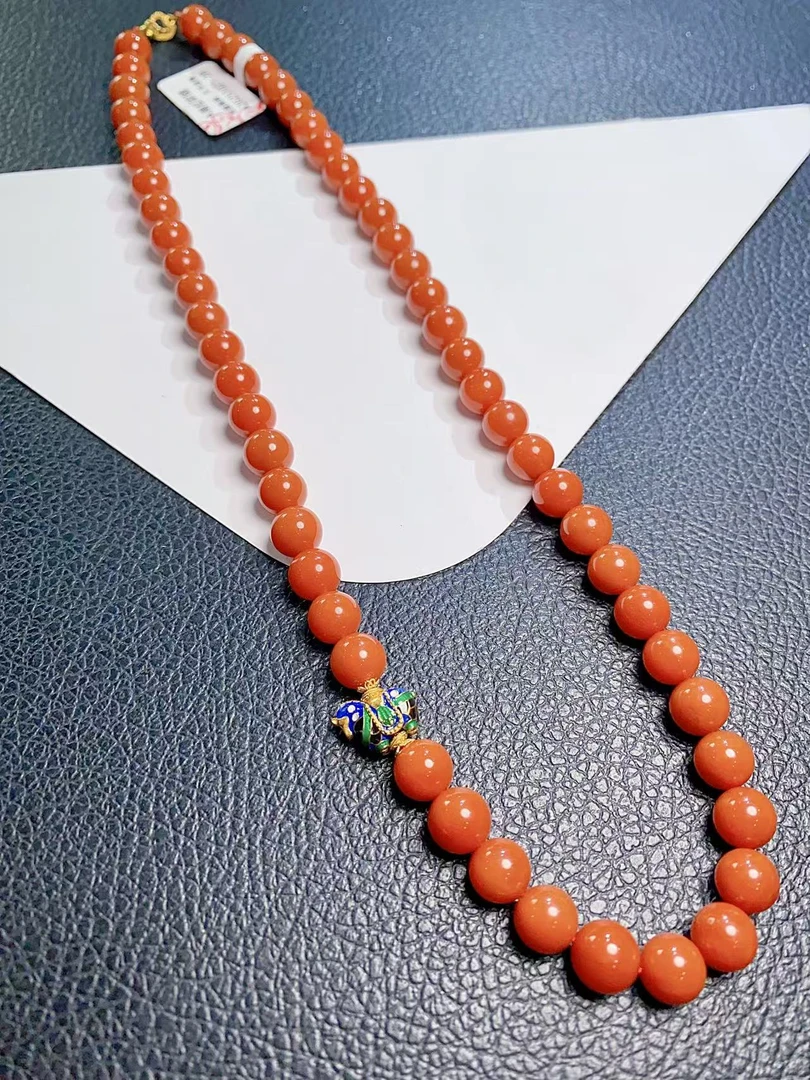 南红项链A1021-28