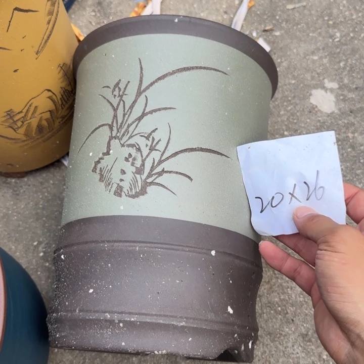 紫砂花盆特价商品
