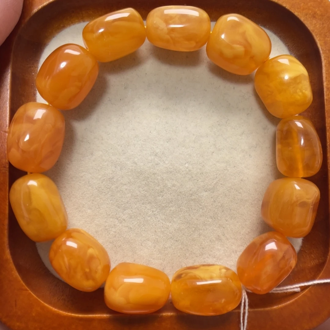 蜜蜡未镶嵌手串蜜蜡