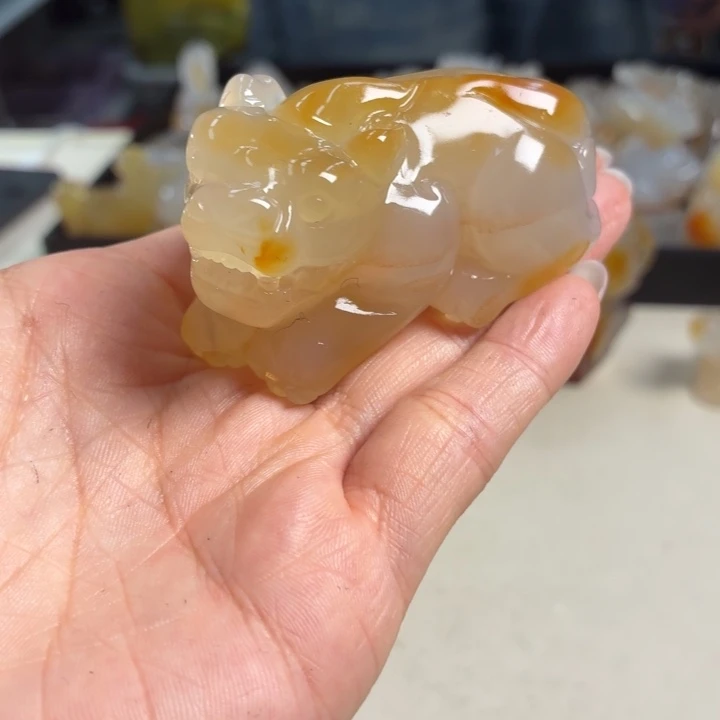 玛瑙/玉髓未镶嵌吊坠(不含链)