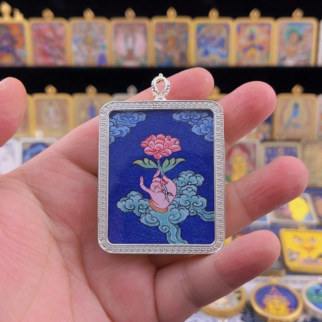 青海热贡纯手绘唐卡