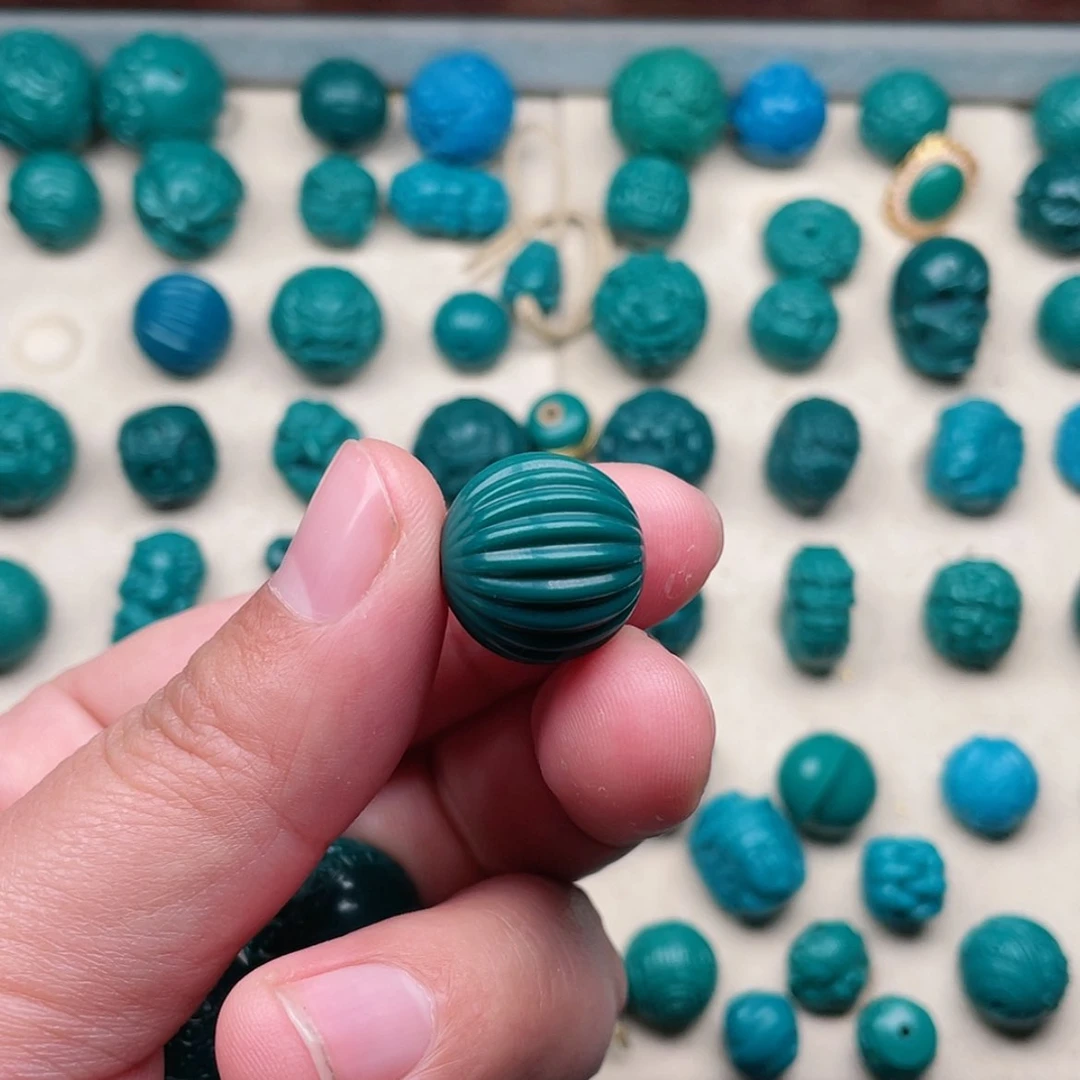 【闪购商品】玻璃颈饰瓜珠尺寸18一个