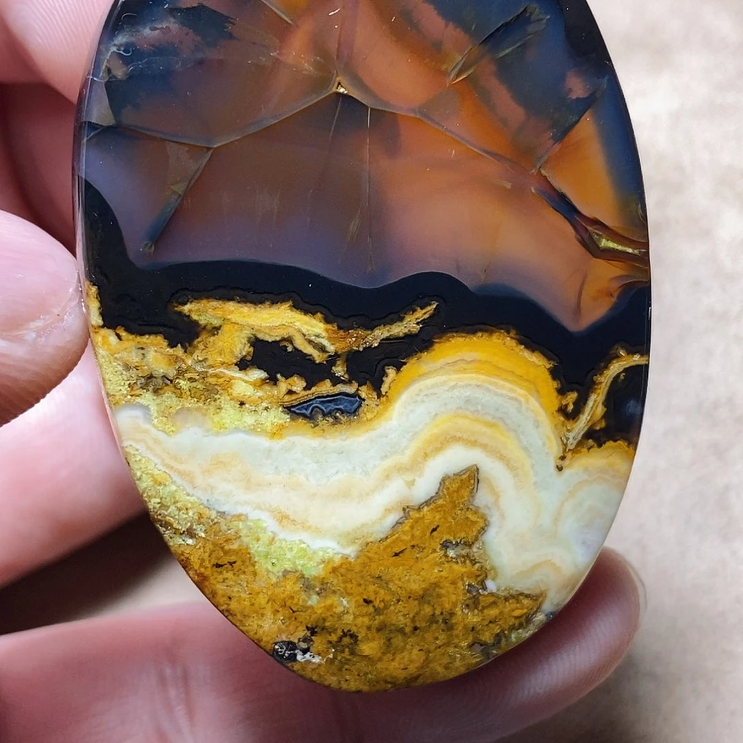 玛瑙/玉髓颈饰未镶嵌c****怀