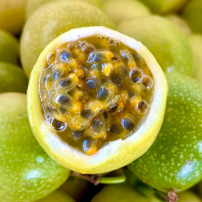 正宗高山钦蜜9号黄金百香果鸡蛋果新鲜水果孕妇水果场地直发