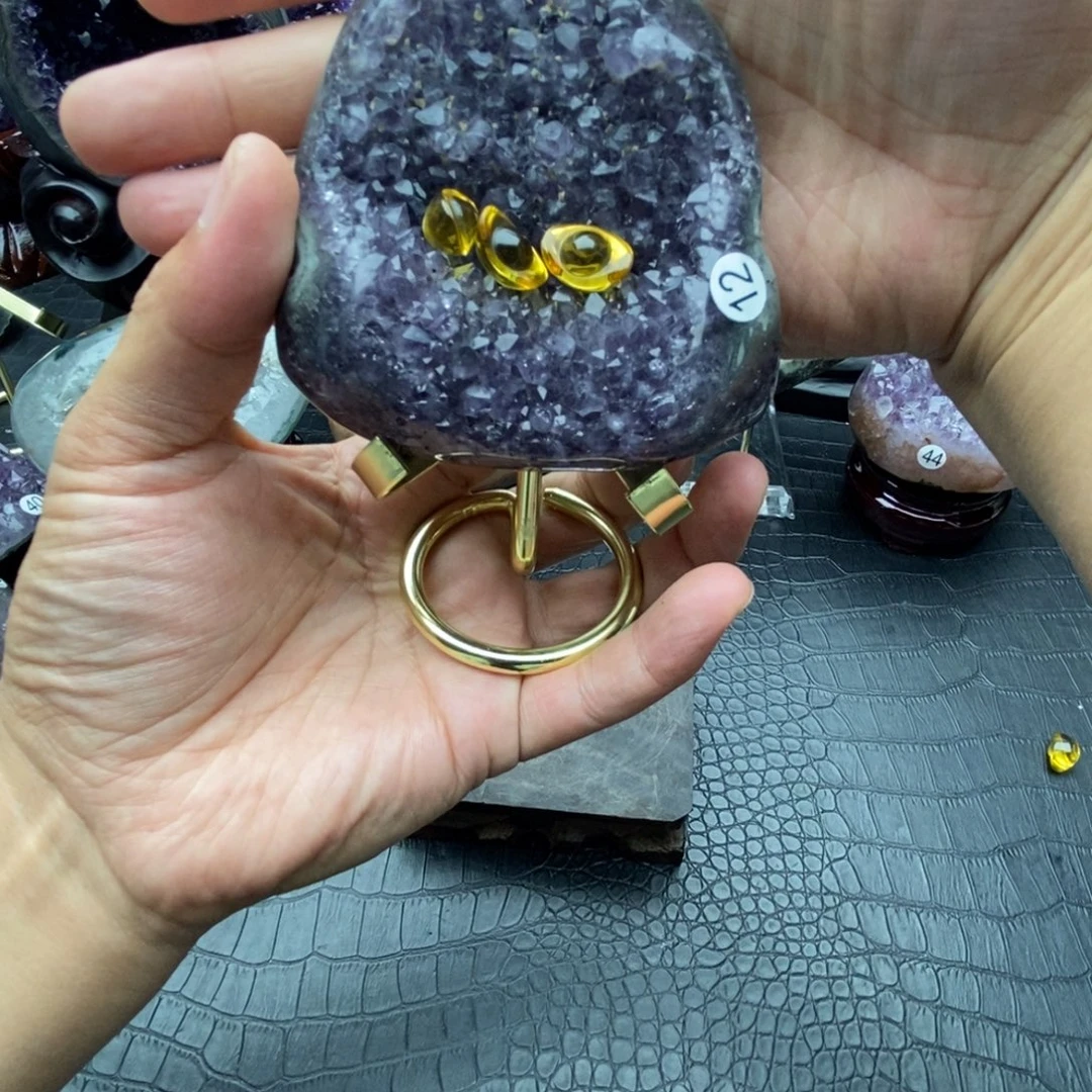 未镶嵌大型摆件（非配饰）紫晶