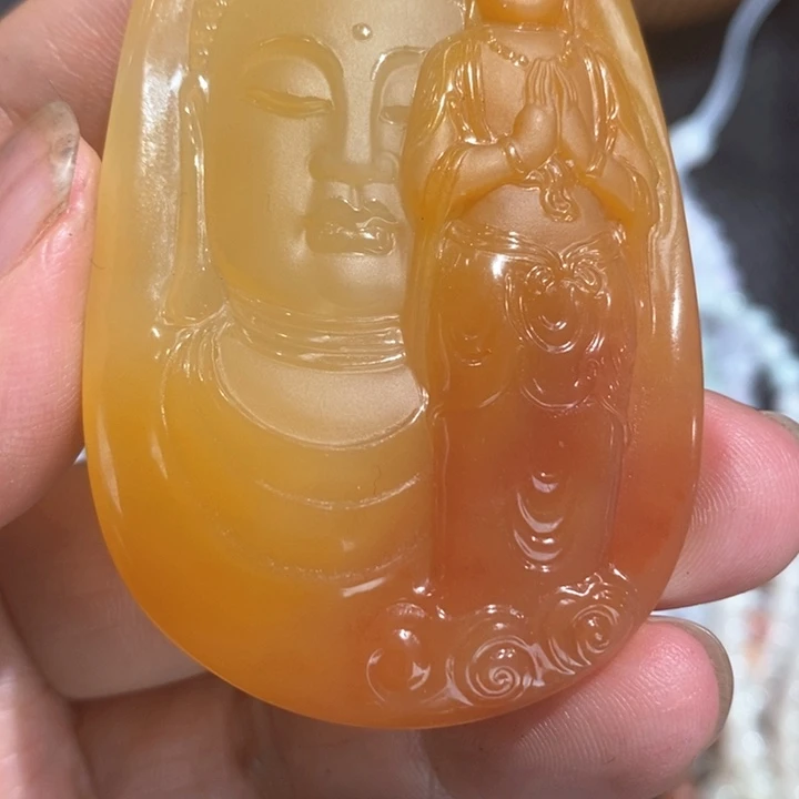 石英质玉（黄龙玉）未镶嵌手链