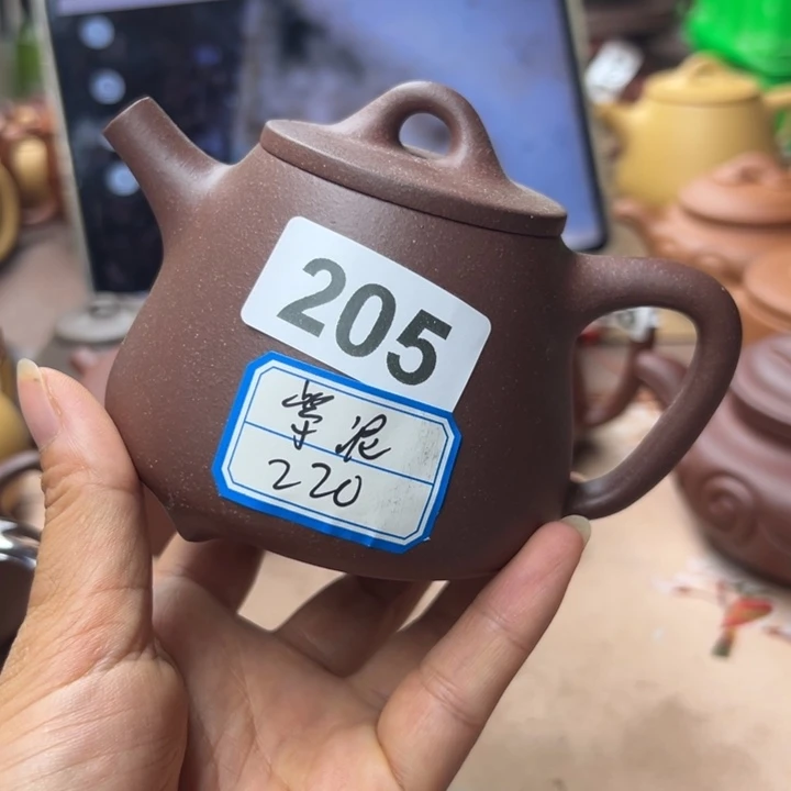 茶壶紫砂紫泥瑕疵220