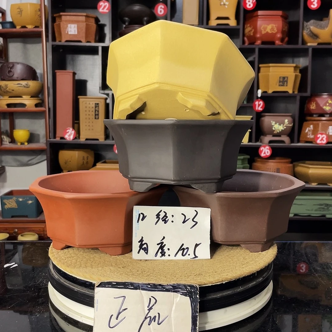 D-盆尚好紫砂花盆