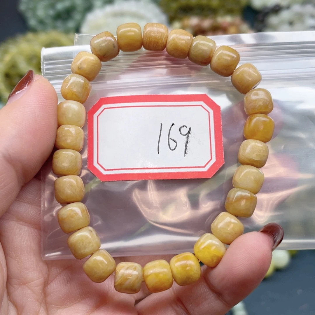 未镶嵌蛇纹石玉手串