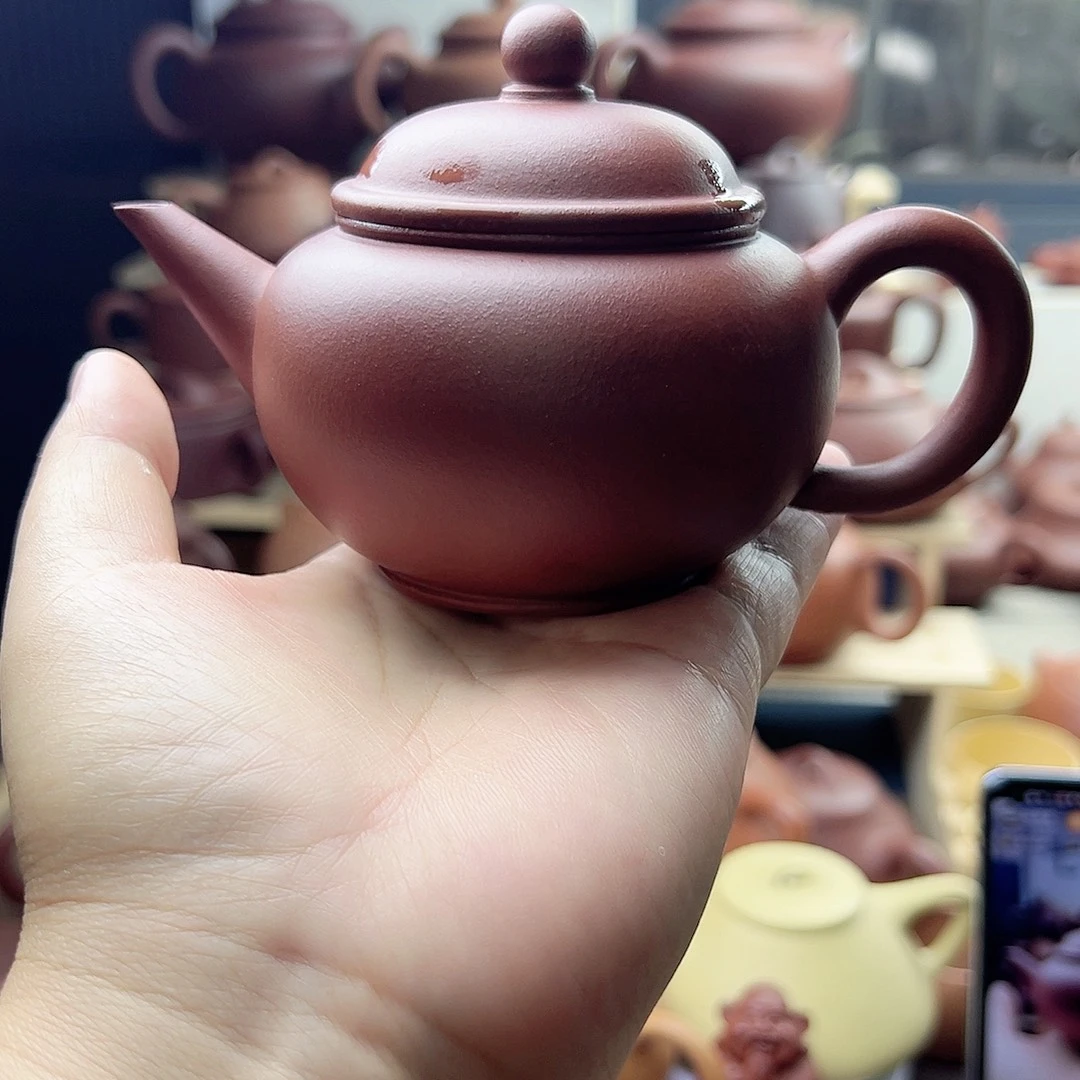 茶壶紫砂清水泥水平微瑕接头线