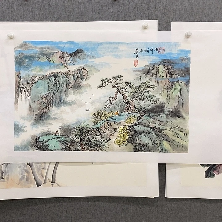 国画手写手绘作品167