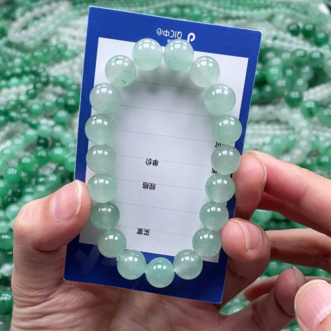 未镶嵌手串石英质玉（非洲翠）