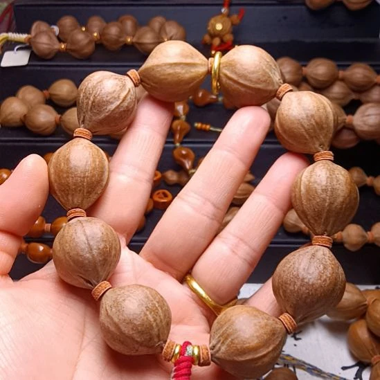 老***七橄榄核手串/手链橄榄核手串铁核德庆王2.2*2.7