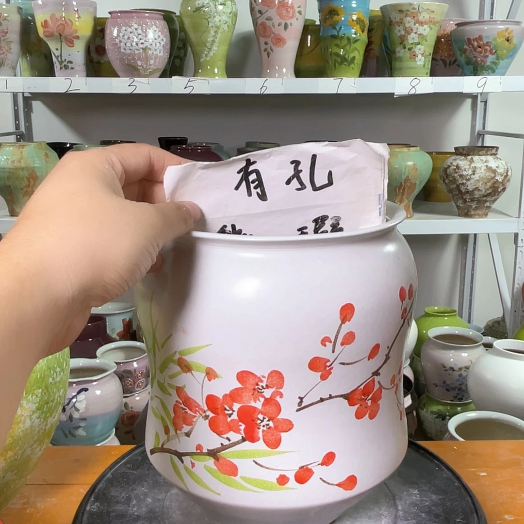 景德镇陶瓷花盆花器123