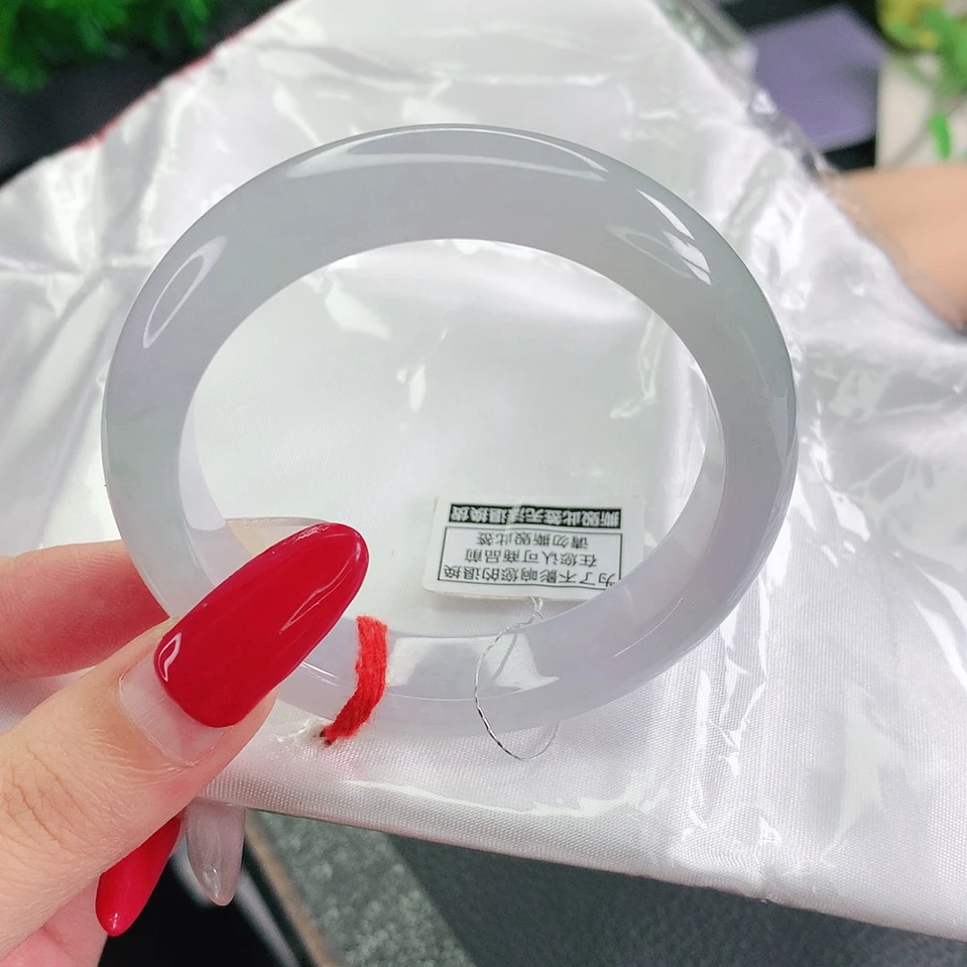翡翠未镶嵌手镯51圈
