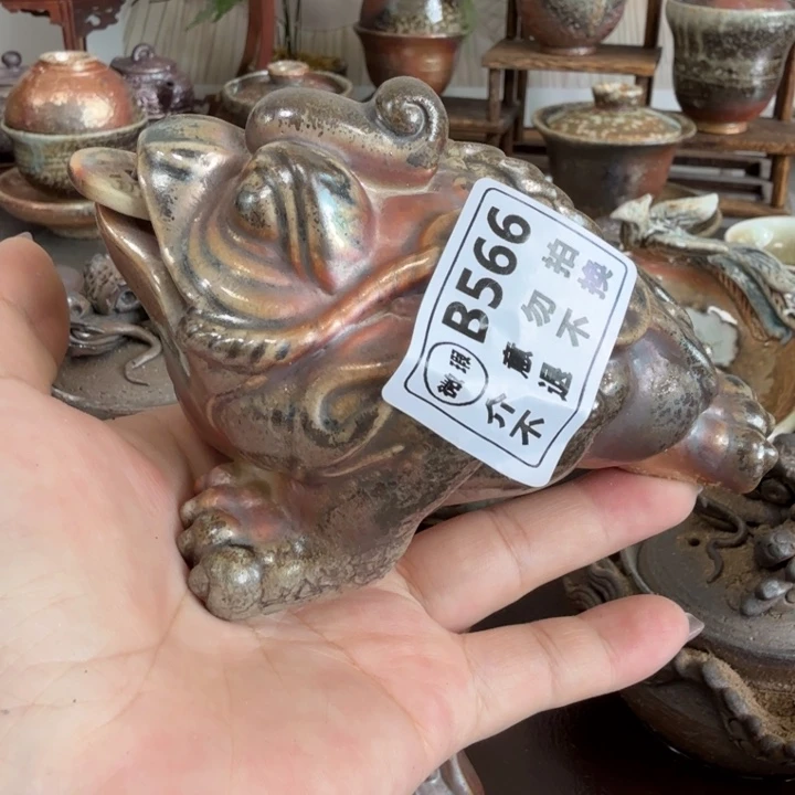 三***啰摆件柴烧福利新品多多