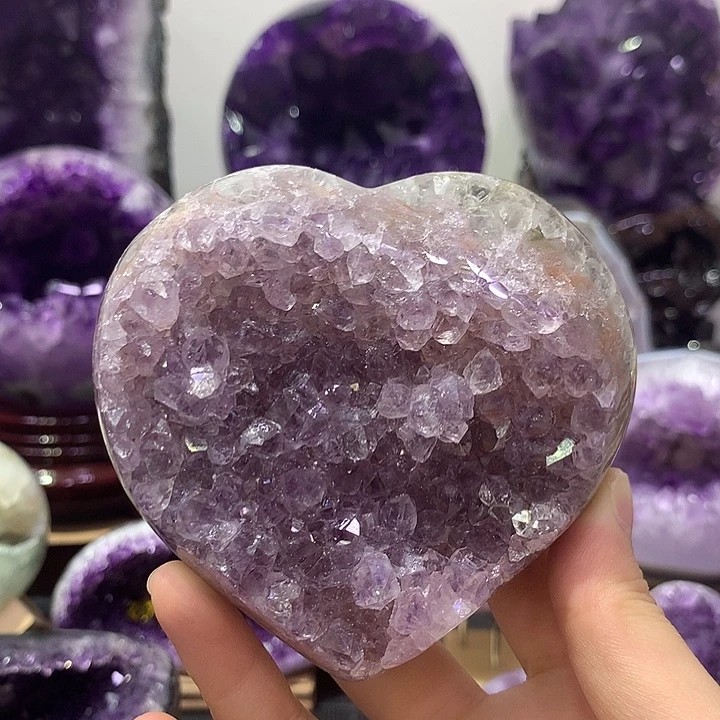 未镶嵌珠宝半成品紫晶