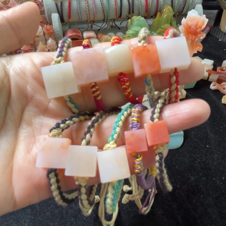 老挝石10条0.8-1.4cm左右福利不退不换