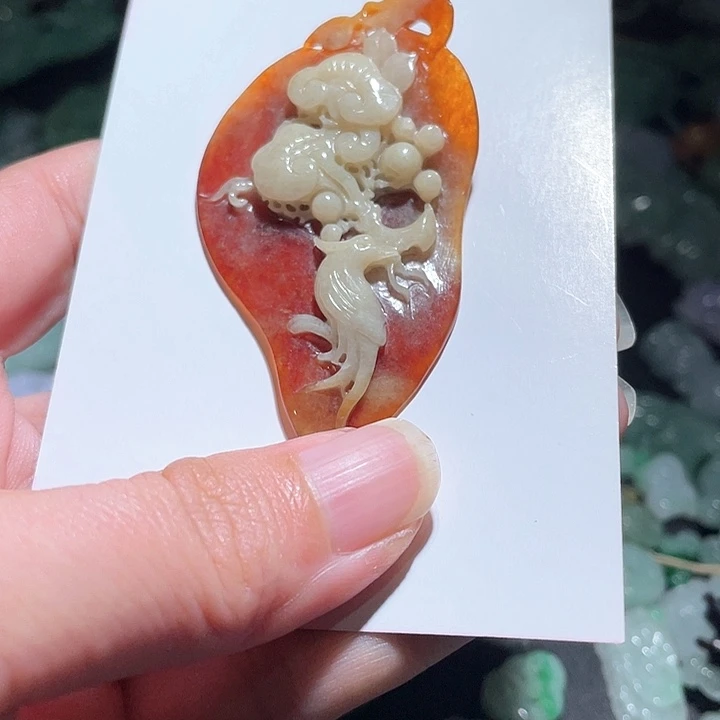 颈饰未镶嵌翡翠天