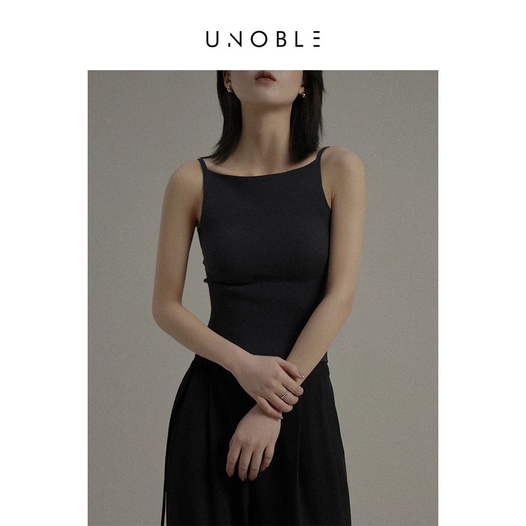 UNOBLE 2025 S/S【设计感针织工字背心】春夏新品