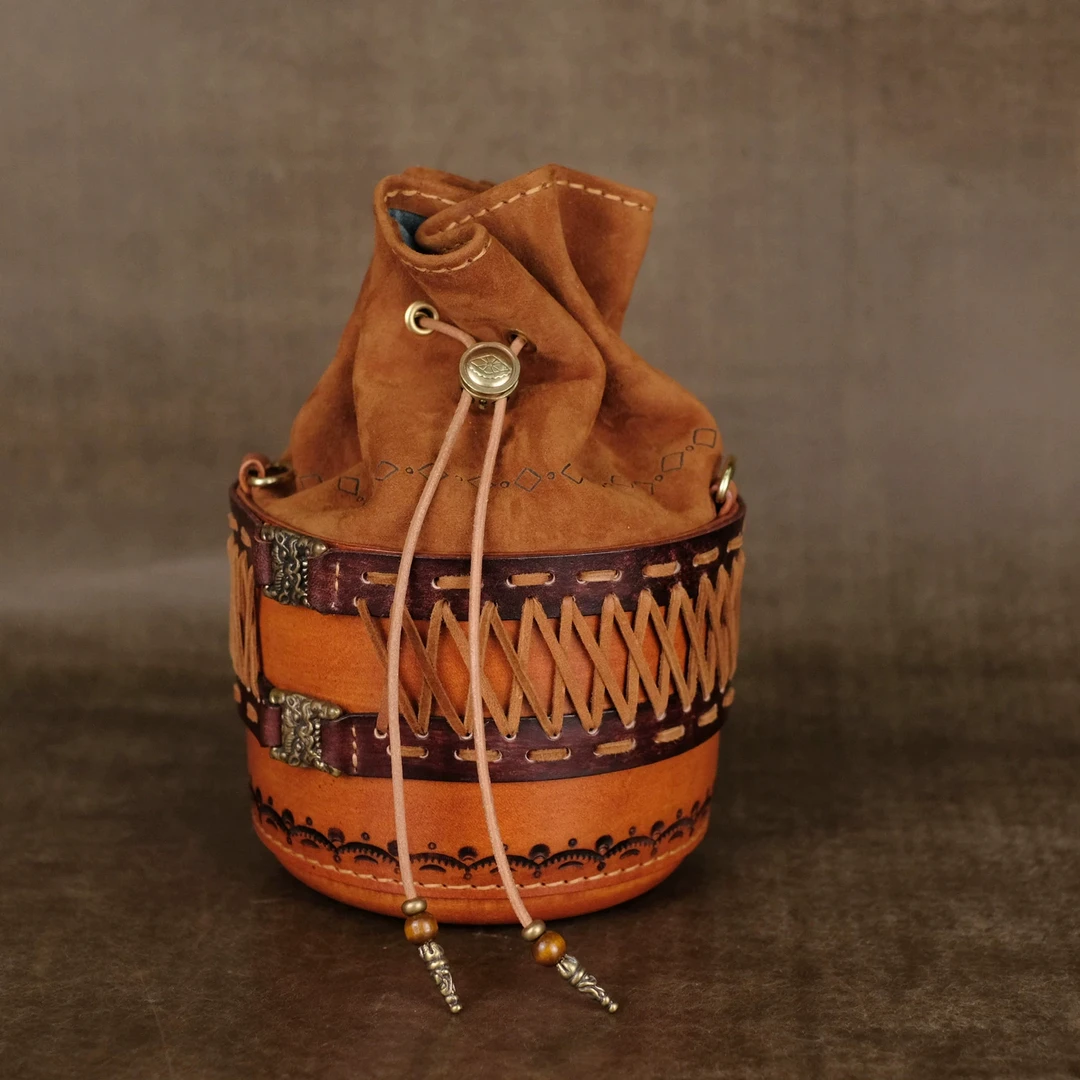 2025夏季新款【璎珞水桶包】小众民族风 斜挎旅行