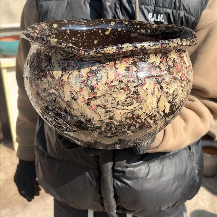 红陶彩口径25高度18