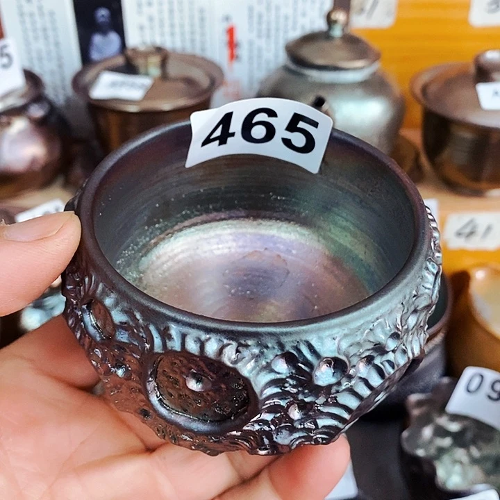 紫砂茶杯柴烧纯手工465