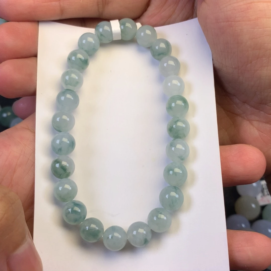 翡翠未镶嵌颈饰洋**意天然缅甸翡翠A货