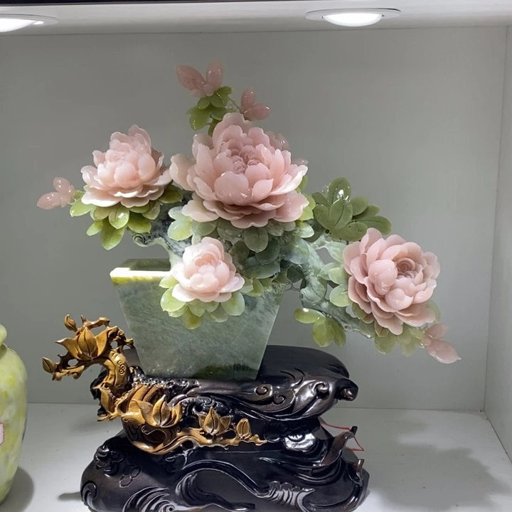 未镶嵌蛇纹石玉（覆膜）珠宝奇石