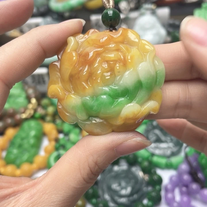 翡翠未镶嵌手链项链52