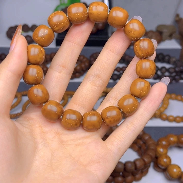 紫金鼠手串精品半实心老型13