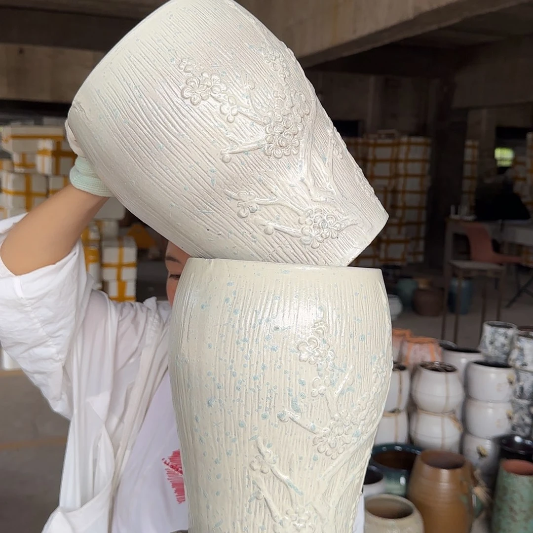 紫砂花盆王嫂花盆0721-155高27口18