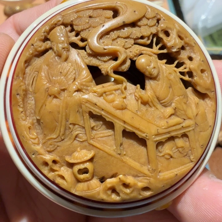 h***y手串/手链橄榄核核雕单籽