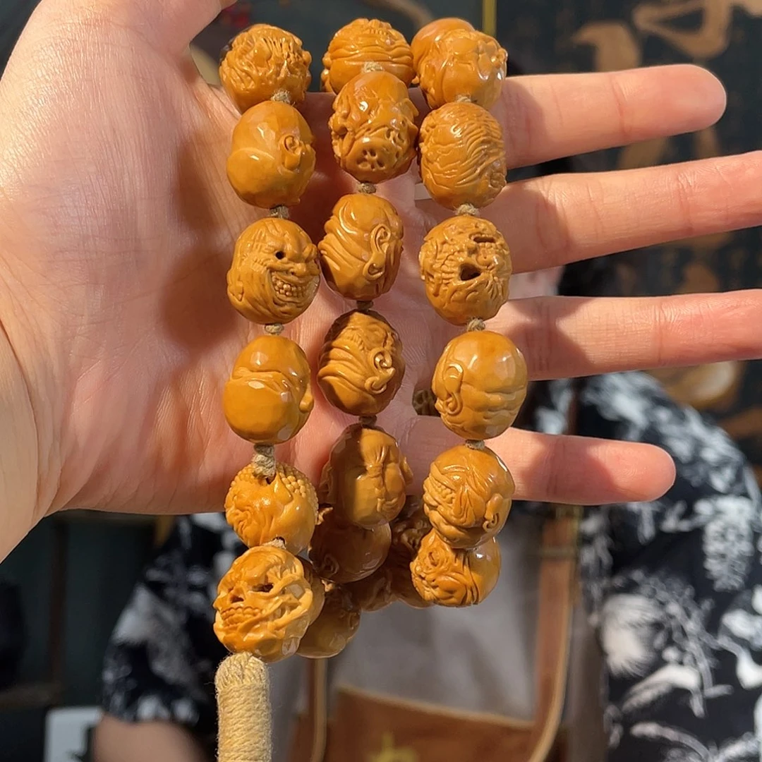 橄榄核手串/手链全家福恶僧