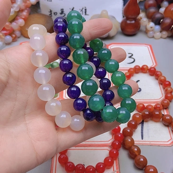 【闪购商品】未镶嵌玛瑙/玉髓珠宝半成品佛**心