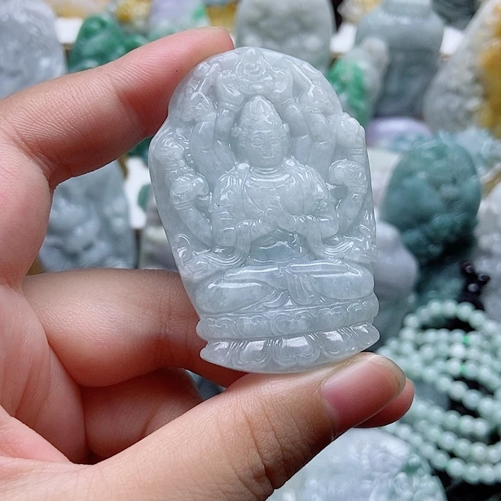 吊坠(不含链)未镶嵌翡翠1
