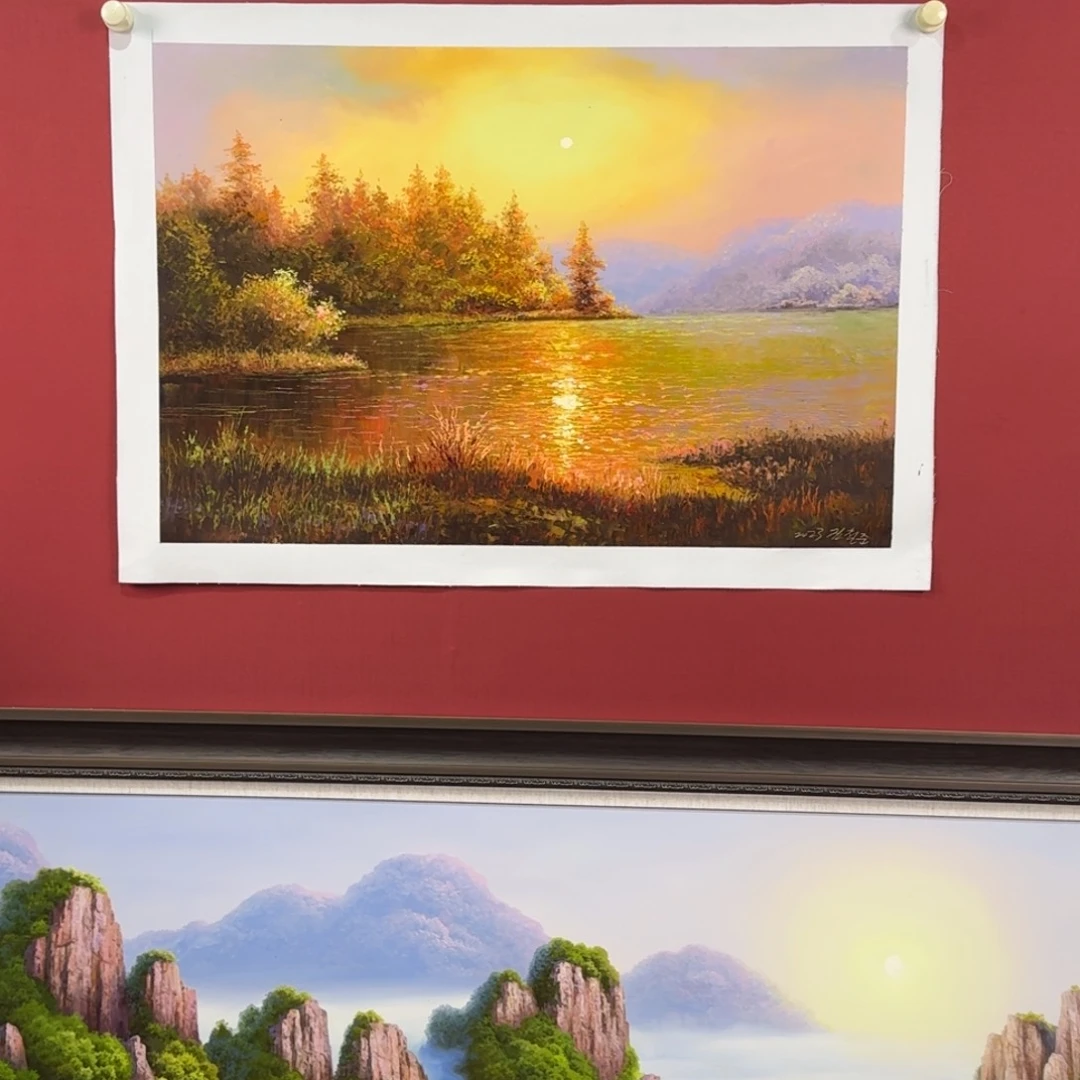 油画原创手绘油画作品