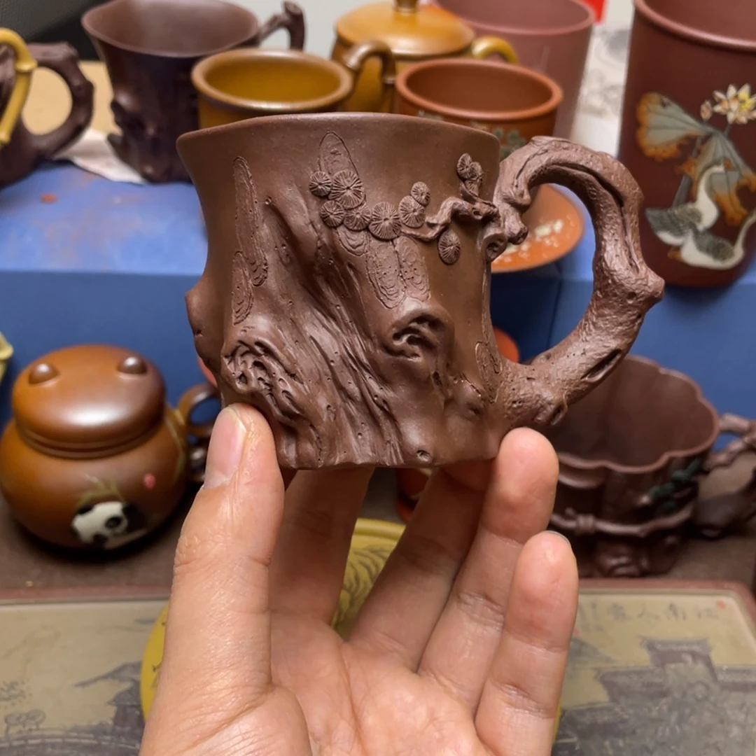 紫砂茶杯紫砂主人杯150cc