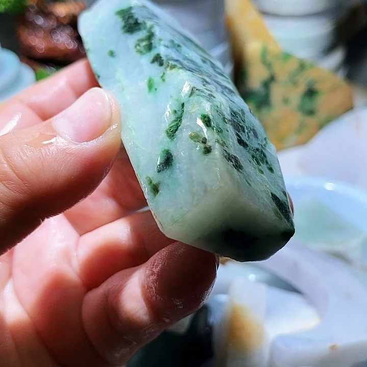 翡翠散珠边角料95