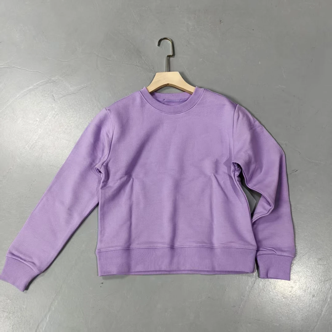【南油玲姐】紫色新款套头卫衣WY664