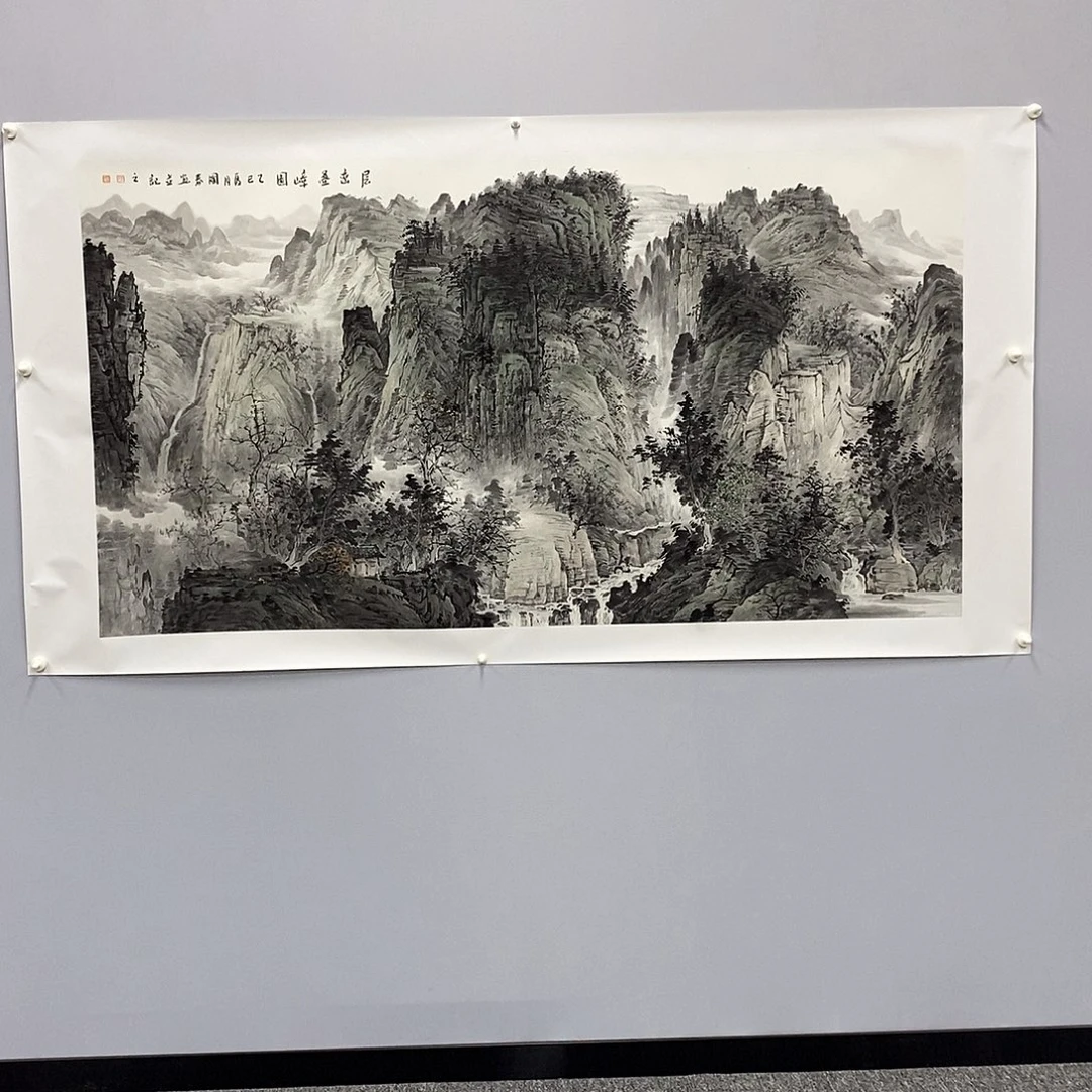 国画韦国春六尺精品佳作