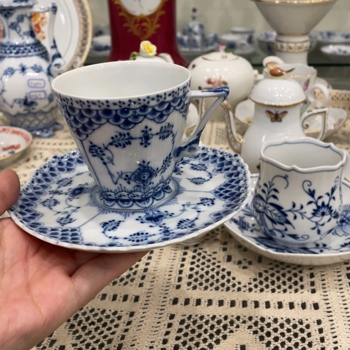 摆件中古哥哈咖啡杯