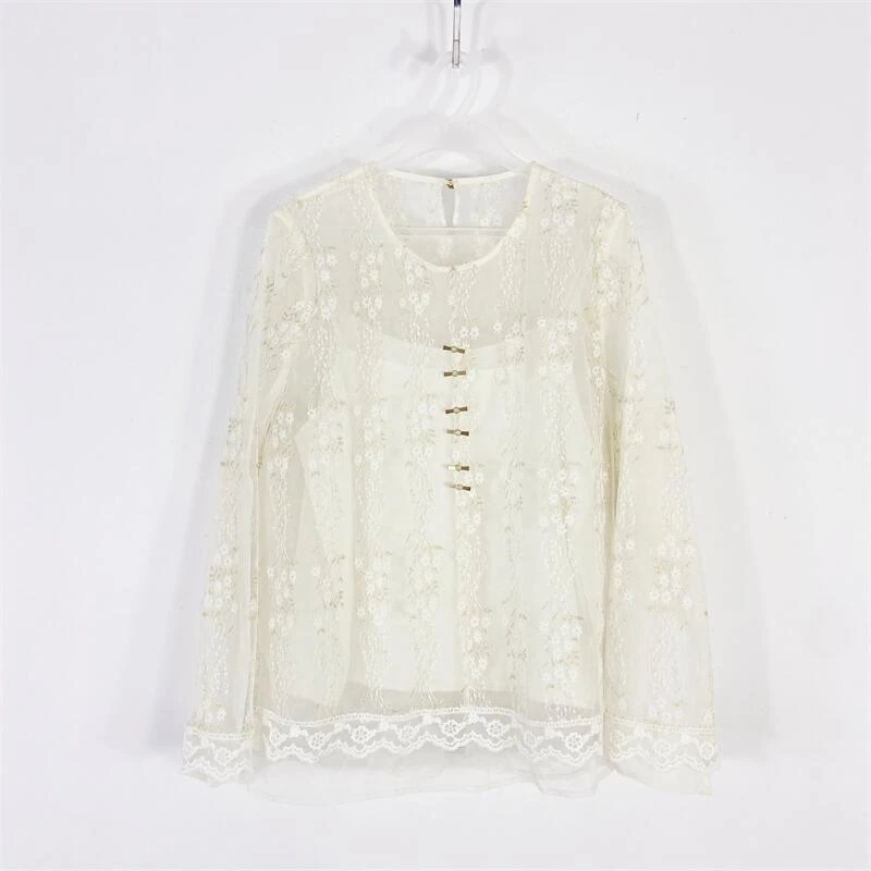 【77衣橱】KS0870新款女装上衣长袖气质轻奢【红人上新】K